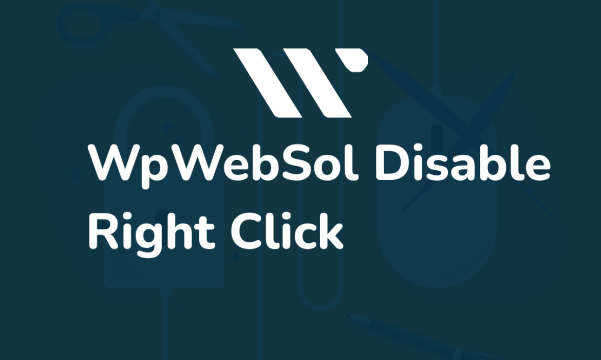 Disable Right Click WordPress Plugin